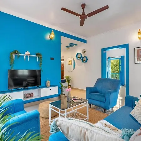 Greek Escape 2Bhk Siolim Lazy Daze Stays